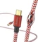 Hama Ladekabel Reflective USB-A/Micro-USB 1.5m Nylon rot Vorschaubild