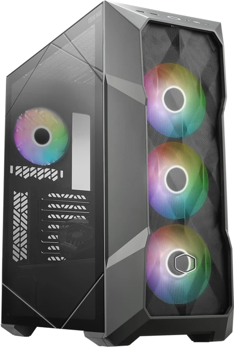 Cooler Master TD500 Max Gunmetal, grau, Glasfenster, 850W ATX