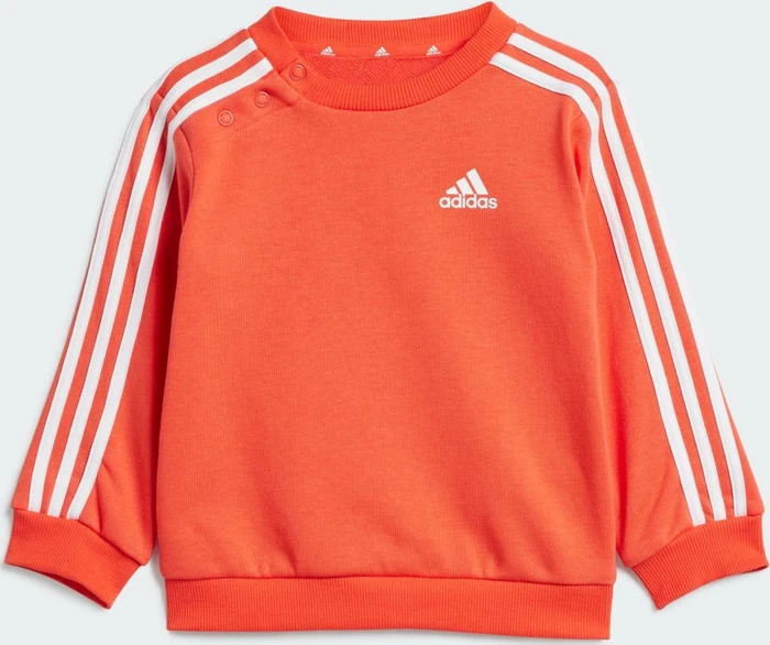 adidas Essentials 3-Streifen Trainingsanzug bright red/white (Junior)