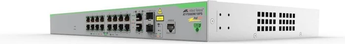 Allied Telesis CentreCOM FS980M Rackmount Managed Switch, 16x RJ-45, 2x RJ-45/SFP, 250W PoE+