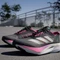 adidas Adizero Boston 12 grey five/crystal jade/lucid pink (Damen) Vorschaubild