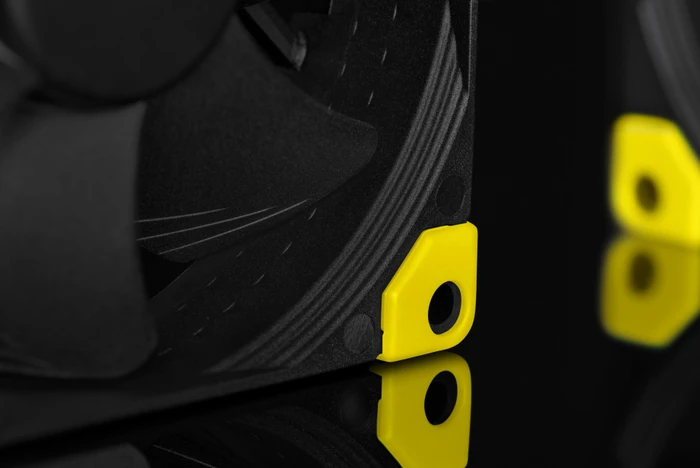 Noctua NA-SAVP5 chromax.yellow Anti-Vibrations-Pads für 80/92mm Lüfter, gelb, 16er-Pack