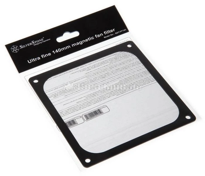 SilverStone FF143B schwarz, Staubfilter 140x140mm quadratisch
