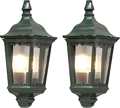 Konstsmide Firenze Halbschale 25cm Wandleuchte grün