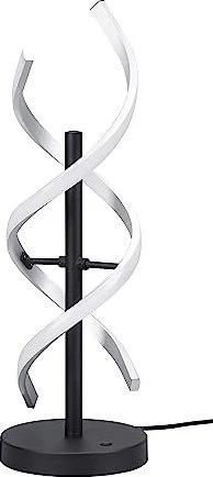 Trio Sequence Tischleuchte schwarz/silber