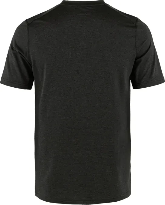 Fjällräven Abisko Day Hike Funktionsshirt kurzarm schwarz (Herren)