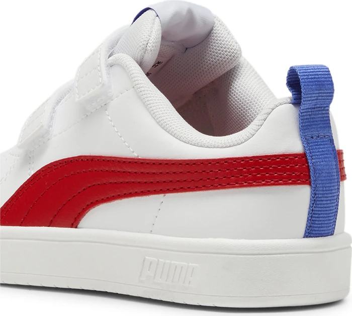 Puma Rickie V puma white/for all time red/dazzling blue (Junior)