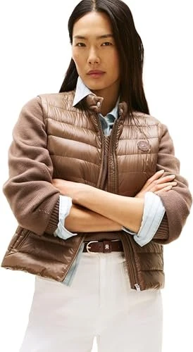 Tommy Hilfiger Mock Neck Weste hot coco (Damen)