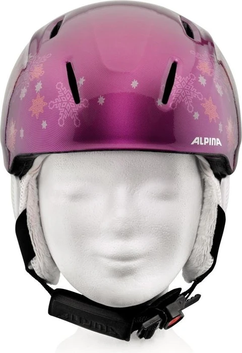 Alpina Carat LX Helm purple star (Junior)