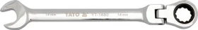 Yato YT-1674 Gelenk-Maul-Ringratschenschlüssel, 18x235mm