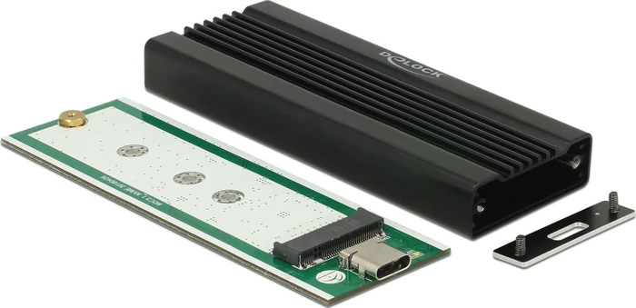 DeLOCK External Enclosure M.2 NVMe SSD, USB-C 3.1