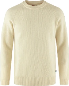 Fjällräven Övik Rib Strickpullover chalk white (Herren)