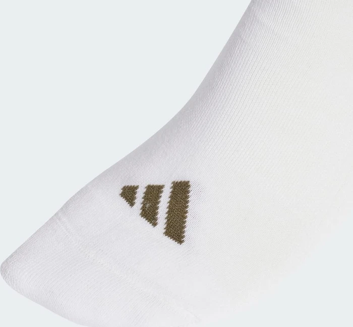 adidas Logo Socken white/olive strata/warm sandstone, 3 Paare
