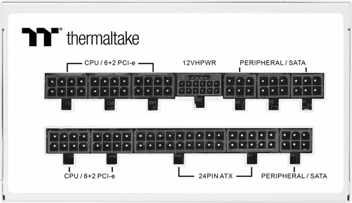 Thermaltake ToughPower GF A3 Snow 1050W, ATX 3.0