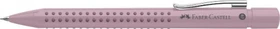 Faber-Castell Grip 2010 Druckbleistift B 0.7mm graphit, rose shadow, Radierer