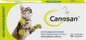 Canosan Kautabletten für Katzen, 30 Stück
