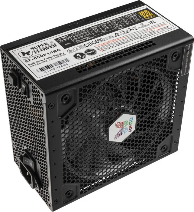 Super Flower Leadex III Gold ARGB 850W, ATX 2.32