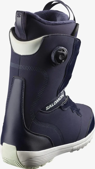 Salomon Ivy BOA SJ Softboot evening blue/white/hint of mint (Damen) (Modell 2022/2023)