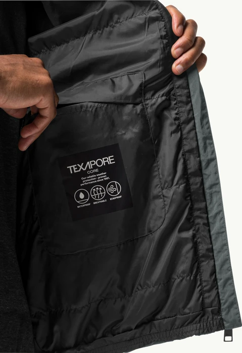Jack Wolfskin Textor Funktionsjacke slate green (Herren)