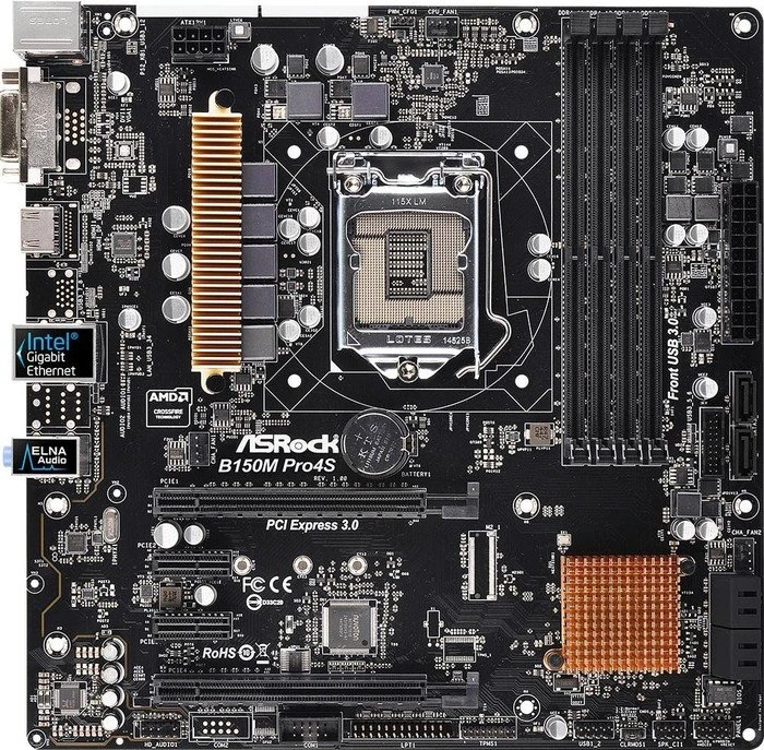 ASRock B150M Pro4S (Intel 1151)