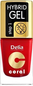 Delia Cosmetics Coral Hybrid Gel Nagellack Nr. 01, 11ml