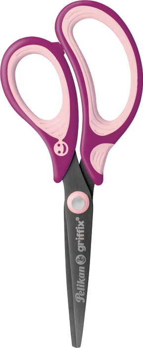 Pelikan griffix Schulschere, Universalschere, Rechtshänder, 150mm, Sweet Berry