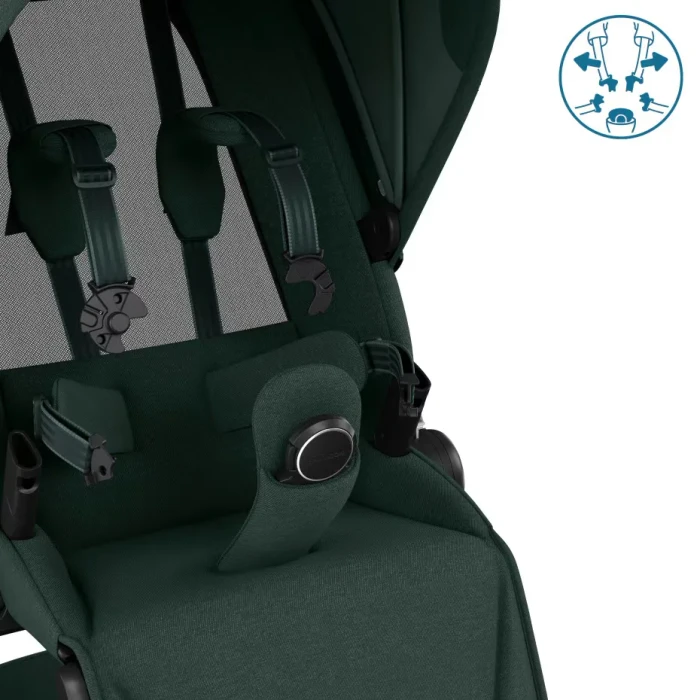 Maxi-Cosi Fame Kombikinderwagen twillic green
