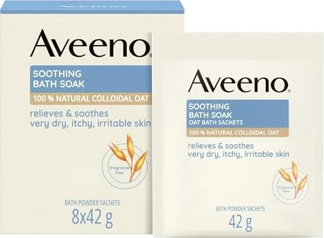 Aveeno Beruhigender Badezusatz, 336g (8x 42g)