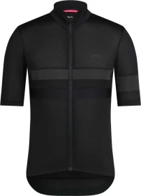 Rapha Brevet Lightweight Trikot kurzarm schwarz (Herren)