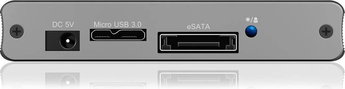 RaidSonic Icy Box IB-231StU3S-G, USB 3.0 Micro-B, eSATA