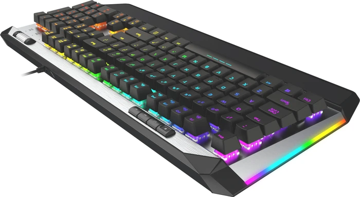 Patriot Viper V765 Mechanical RGB Keyboard, Kailh Box WHITE, US