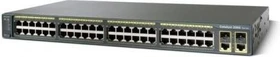Cisco Catalyst 2960 LAN Lite Rackmount Managed Switch, 50x RJ-45, 2x SFP, 370W PoE (WS-C2960-48PST-S)