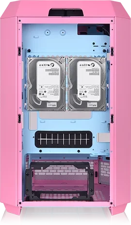Thermaltake The Tower 300 Bubble Pink, rosa, Glasfenster