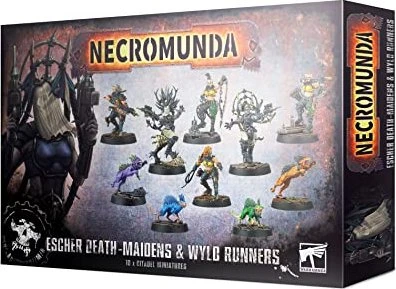 Games Workshop Warhammer Necromunda - Escher Death-Maidens und Wyld Runners