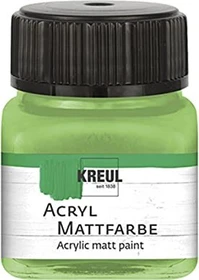 Kreul Acryl Mattfarbe, maigrün, 20ml