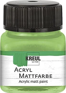Kreul Acryl Mattfarbe, maigrün, 20ml