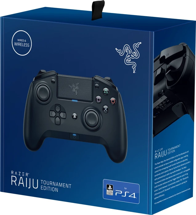 Razer Raiju Tournament Edition Wireless Controller classic black (PS4/PC)