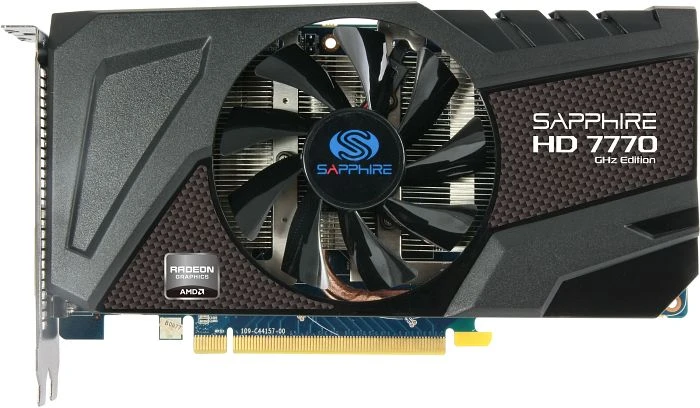 Sapphire Radeon HD 7770 GHz Edition OC, 1GB GDDR5, DVI, HDMI, 2x mDP, lite retail