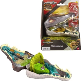 Mattel Jurassic World - Rebirth Kleines Abenteuer-Spielset Spinosaurus Kopf
