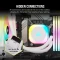 Corsair iCUE LINK H100i RGB, weiß Vorschaubild