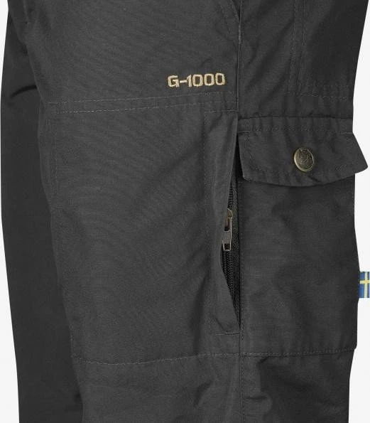 Fjällräven Övik Hose lang dunkelgrau (Junior)
