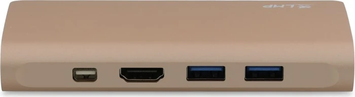 LMP USB-C Travel Dock, 9-Port, USB-C 3.0 [Stecker], gold