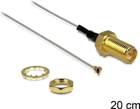 DeLOCK Adapter, MHF IV/HSC MXHP32 auf RP-SMA, 20cm