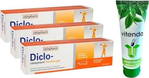 Diclo ratiopharm Schmerzgel - bei Schmerzen, 150 g