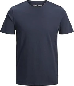 Jack & Jones Basic Organic Cotton T-Shirt kurzarm navy blazer (Herren)