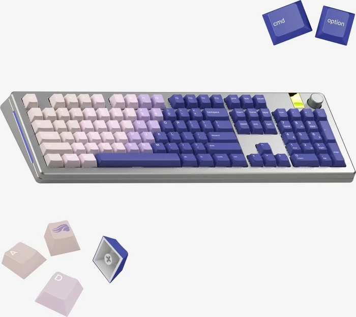 Glorious GPBT Gradient V2 Keycaps, Kunststoff (PBT), Purple Haze, violett, 135 Tasten, ANSI-US