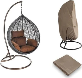 Home Deluxe Cielo Hängesessel mit Regenabdeckung
