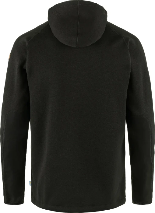 Fjällräven Övik Fleece Hoodie Funktionsjacke schwarz (Herren)
