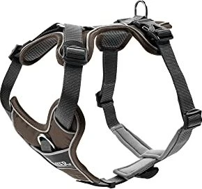 Hunter Divo Hundegeschirr, M, 56-73cm, braun