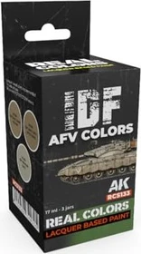 AK-Interactive 2nd Gen Real Colors IDF AFV Colors Farbset, 3-tlg.